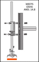Load image into Gallery viewer, 1a)  #600 Xtenda-Leg® Ladder Leveler with RUBBER FEET  "PAIR"   UPC 726097006007